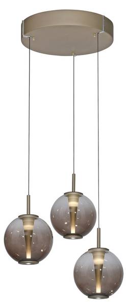 Pendellampe E-Infinity Bronze