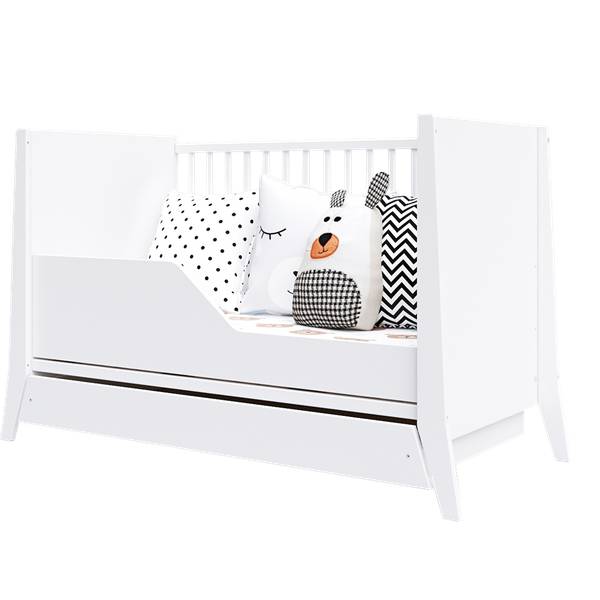 Mitwachsendes Babybett Weiß