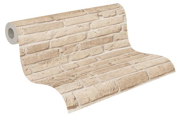 Vliestapete 3106 Stein Optik Struktur Beige