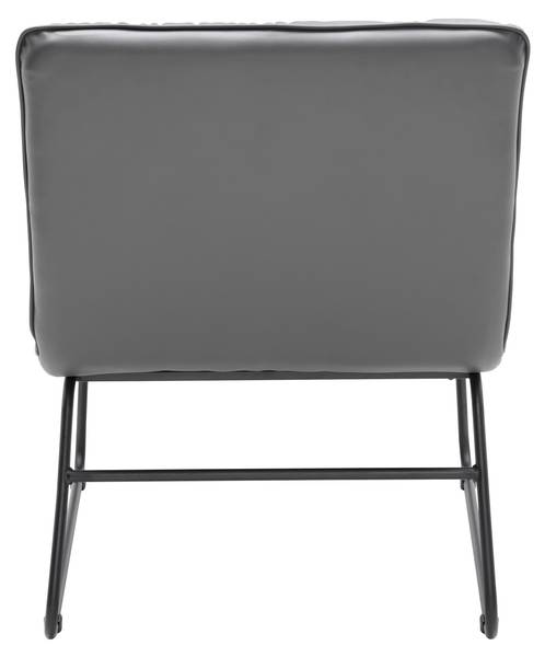 Relaxsessel ELEINA Grau - Kunstleder - 71 x 82 x 70 cm