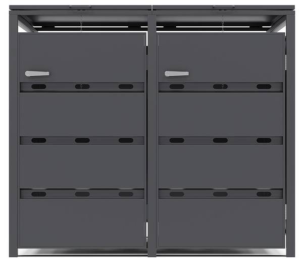 Mülltonnenbox LOKAFA Tiefe: 120 cm