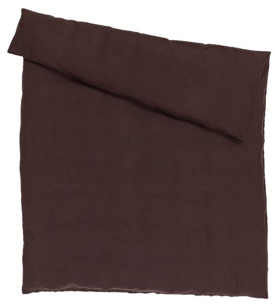 Housse de duvet FLIMS Marron foncé - 160 x 210 cm