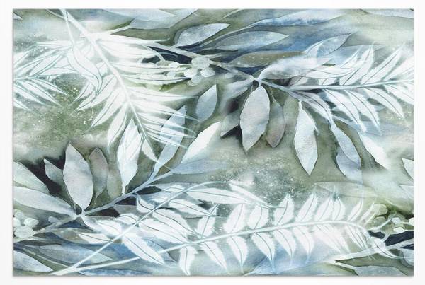 Outdoorteppich Aquarellzweige 57200 60 x 90 cm