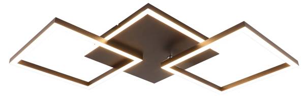 Deckenleuchte Tappor Schwarz - 30 x 8 x 63 cm