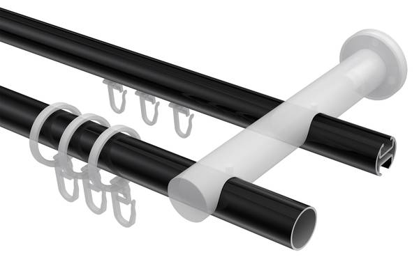 Rohr-Innenlaufstange Platon Luino Breite: 240 cm