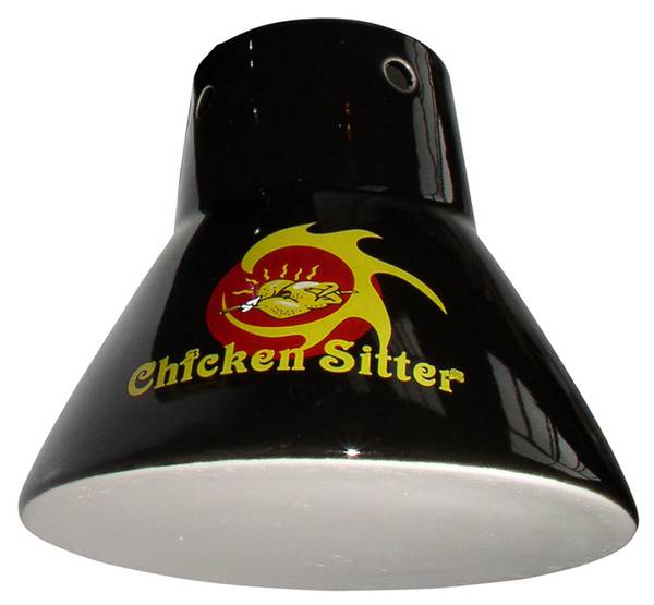 Hähnchenhalter für Kamado-Grill Schwarz - Steingut - 12 x 11 x 12 cm