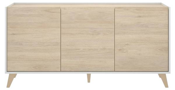 Kommode Afrodite Braun - Holzwerkstoff - 43 x 75 x 155 cm