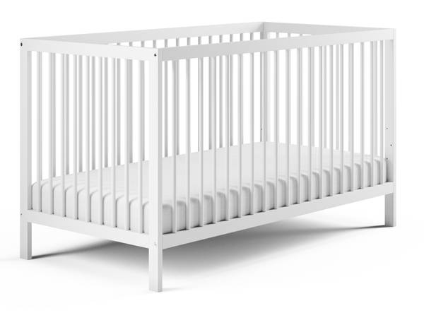 Babybett Leni Weiß - 70 x 84 x 140 cm