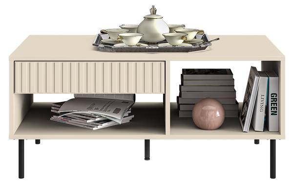 Couchtisch SOPHIE Braun - Holzwerkstoff - 100 x 45 x 60 cm