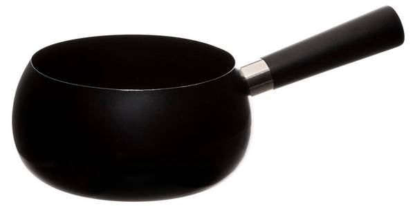 Fondue-Service PARIS Schwarz - Keramik - 34 x 24 x 34 cm