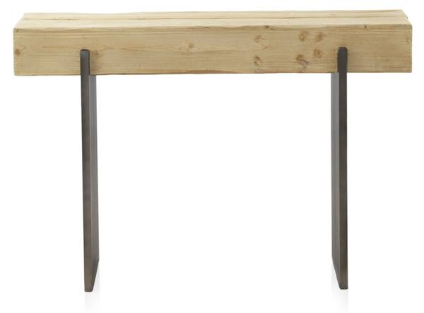 Console  10935 bruin - plaatmateriaal op houtbasis - 35 x 82 x 120 cm