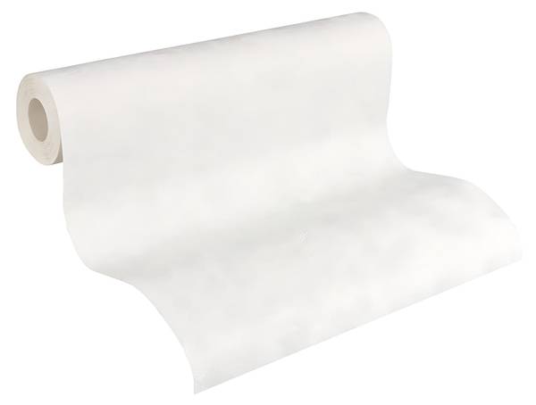 Überstreichbare Tapete 167514-GU Weiß - Fleece - 53 x 1005 x 1 cm