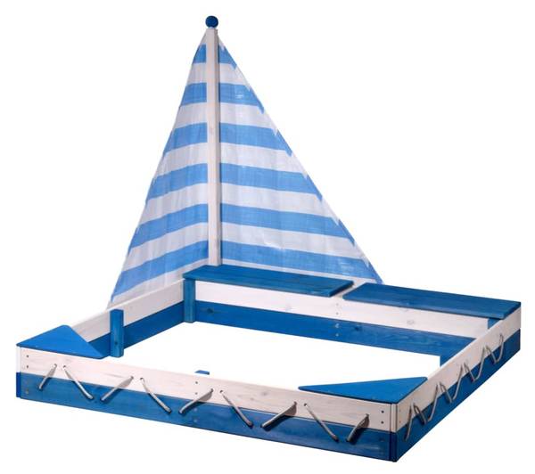 Sandkasten 446252 Kiefer - 138 x 115 x 124 cm