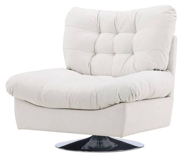 Sessel Florens Weiß - Holz teilmassiv - 105 x 108 x 104 cm