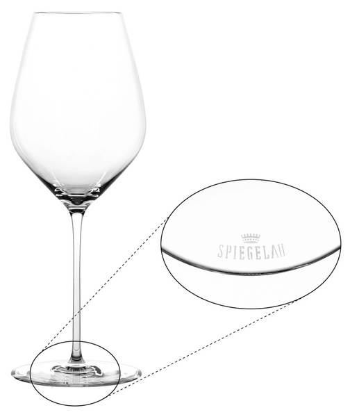 Universalgläser Hi-Lite 2er Set + Tuch Kristallglas - 9 x 24 x 9 cm