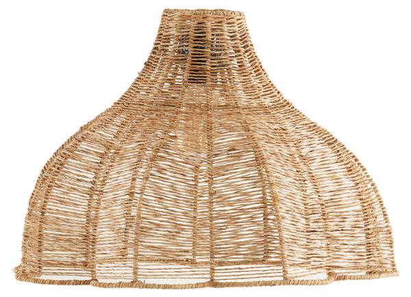 Lampenschirm TONODA Braun - Stahl - 43 x 29 x 43 cm