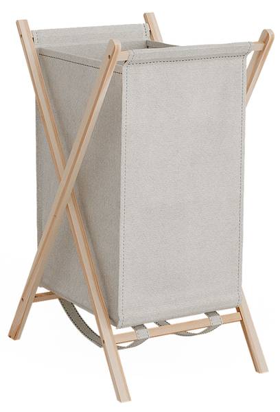 Wäschekorb Bruno 49383 Beige - Holz