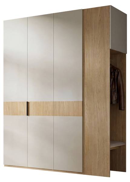Garderobe-Set Soreno 2 2-teilig Beige - Eiche