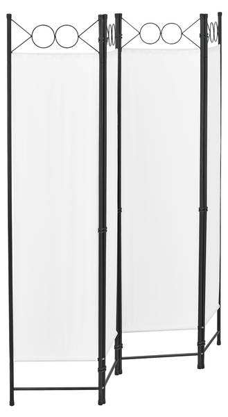 Paravent de Confidentialité Saragossa Blanc