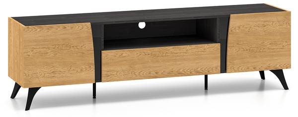 TV-Möbel Soah Braun - Holzwerkstoff - 180 x 52 x 40 cm