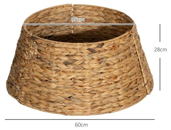 Weihnachtsbaumkragen 830-931V00ND Braun - Naturfaser - 60 x 28 x 60 cm