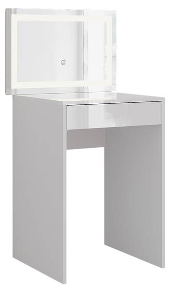 Schminktisch Sherry 57674 2er set Weiß - Holzwerkstoff - 52 x 76 x 51 cm