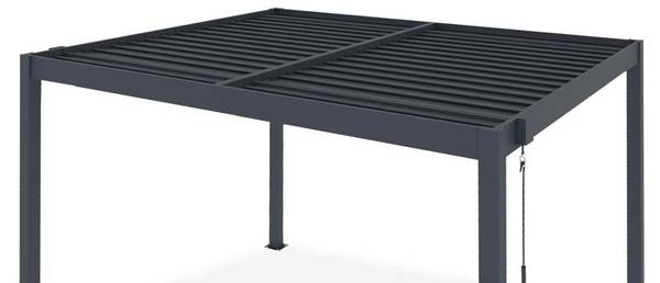 Bioklimatische Pergola PIANA Aluminium 304 x 259 cm