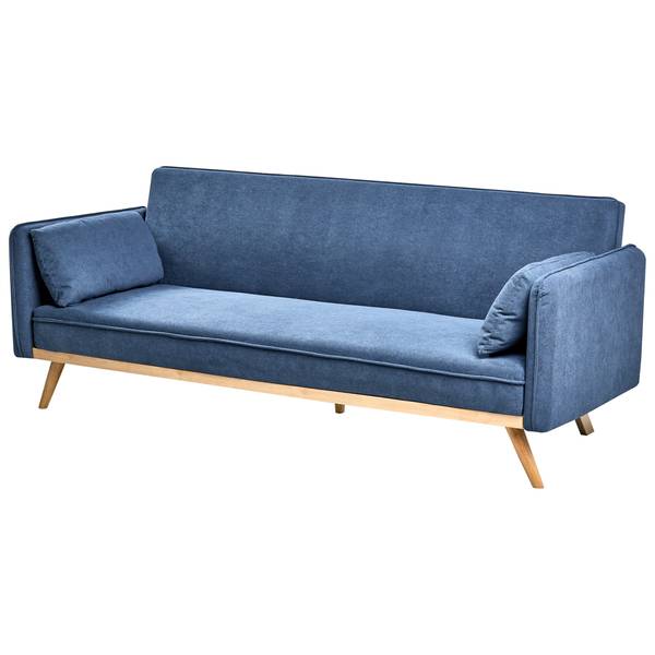 3-Sitzer Sofa ASAA Blau - Braun