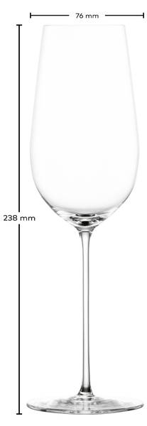 Champagnergläser Vuelo 6er Set Glas - 8 x 24 x 8 cm