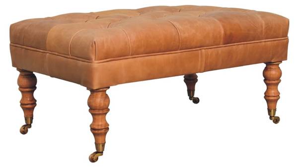 Hocker Castor Braun - Mango - 90 x 45 x 60 cm
