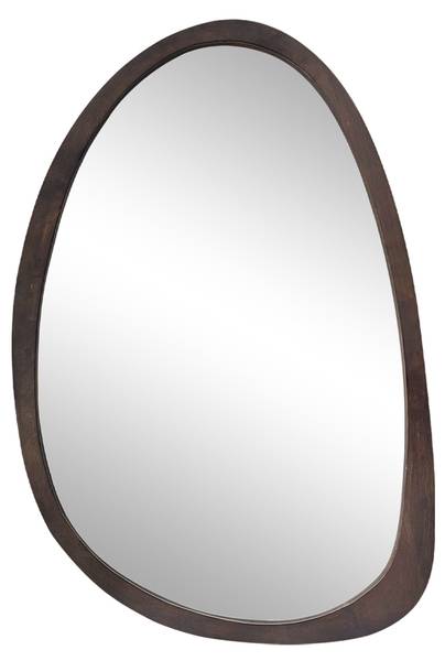 Miroir YSJ-X57 Marron - Hévéa - 3 x 70 x 50 cm