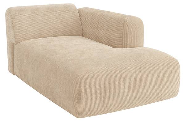 Modulierbares Sofa POGNI Beige - 163 x 366 cm