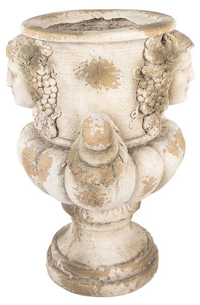 Bloempot Rosaliasi beige - keramiek - 38 x 50 x 36 cm