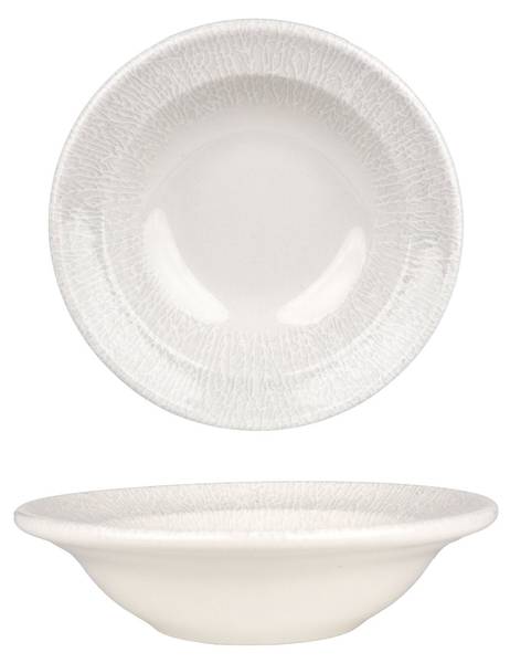 Assiette De Pâtes Radix 2 él. Blanc - Porcelaine - 16 x 2 x 16 cm