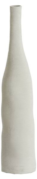 Vase HAYE Weiß - Kunststoff - 15 x 70 x 15 cm