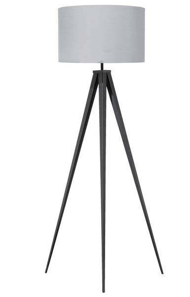Stehlampen STILETTO Schwarz - Grau - Metall - 50 x 156 x 50 cm