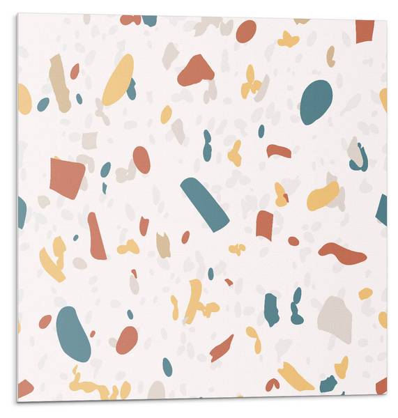 Fliesen Formen Abstrakt 4er Set 50 x 50 cm