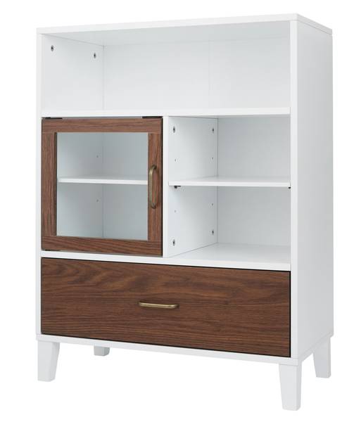 Bad freistehender Lagerschrank Holzwerkstoff - 66 x 87 x 66 cm