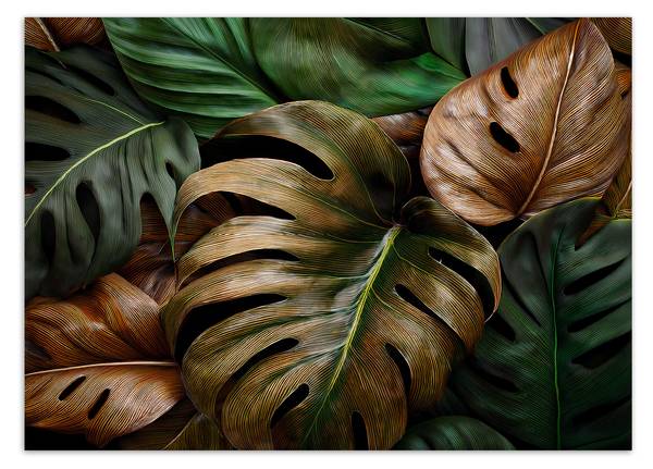 Fototapete Monstera natrlichen Farben kaufen | home24