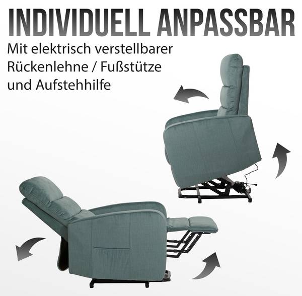 Televisiefotel K62-C blauw