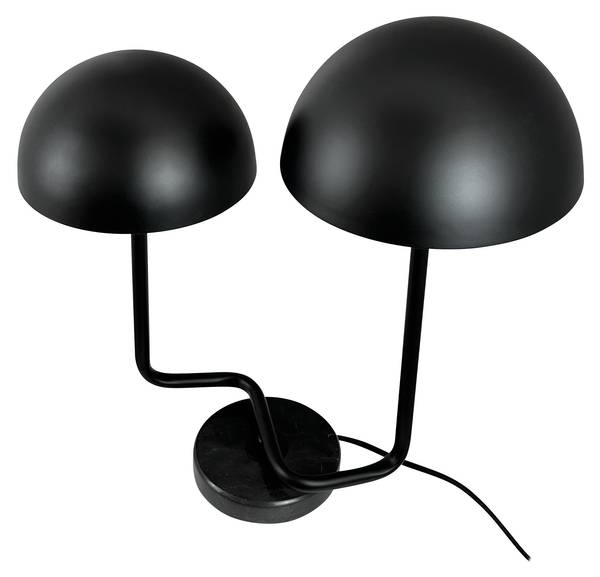 Tischlampe CLUSTER Schwarz - Metall - 45 x 42 x 21 cm