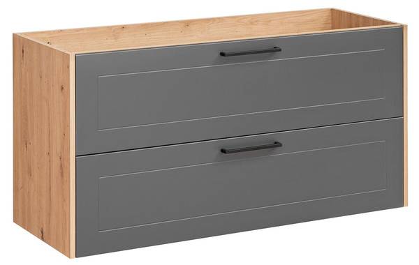 Schrank unter waschbecken MADERA CUW120 Beige - Melamin - 120 x 61 x 46 cm