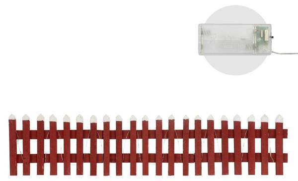 Weihnachtsdeko KIEL Rot - Samt - 2 x 9 x 90 cm