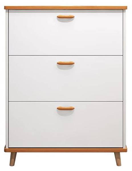 Regal R12 Braun - Weiß - Holzwerkstoff - 17 x 120 x 100 cm