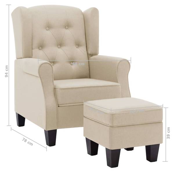 Sessel 3003549 Cremeweiß