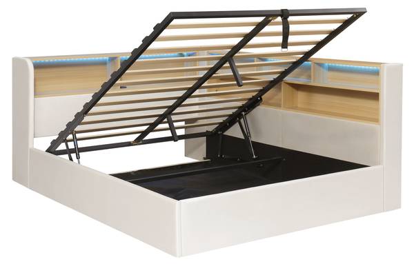 Einzelbett K-1621 Beige - 160 x 215 cm