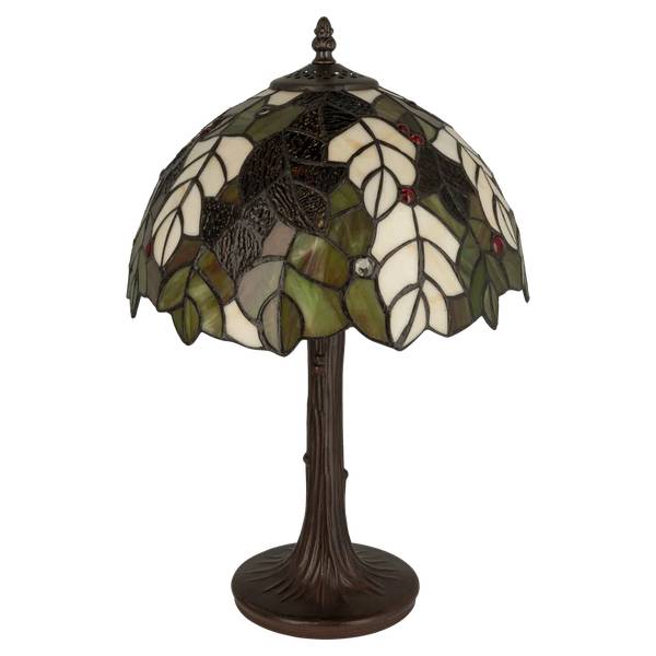 Tiffany Tischlampe 7033 Grün - Glas - 31 x 46 x 31 cm