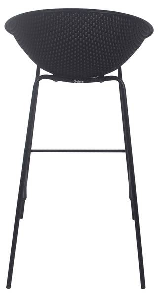 4er-set Gartenstuhle Buda Schwarz