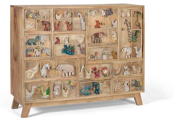 Commode 1793 Marron - Bois massif - 112 x 90 x 36 cm