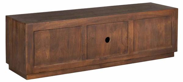 TV-Möbel BRUSSEL Braun - Massivholz - 150 x 46 x 42 cm